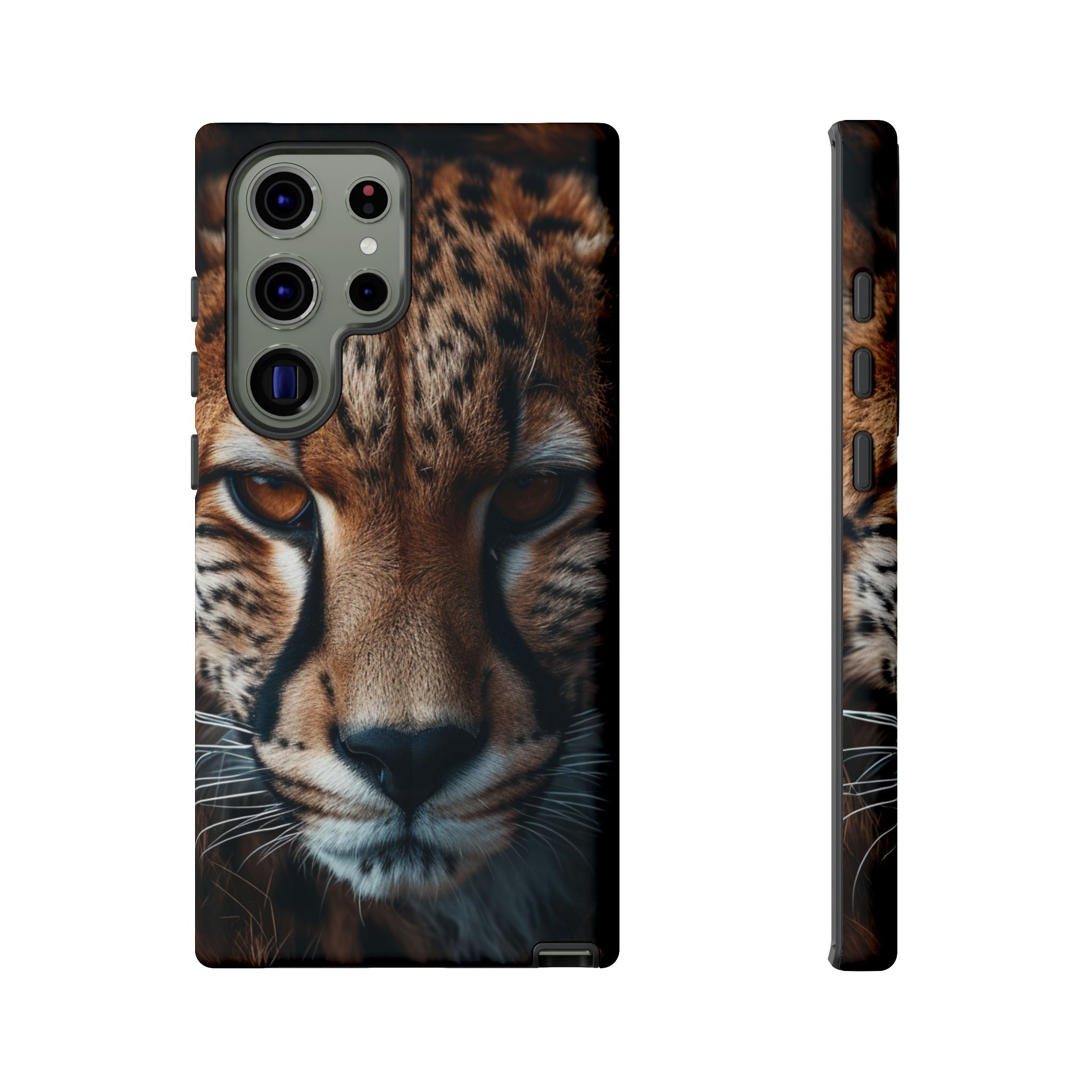 Spirit of the Wild - Cheetah Gaze Phone Case Samsung Galaxy S23 Ultra Matte