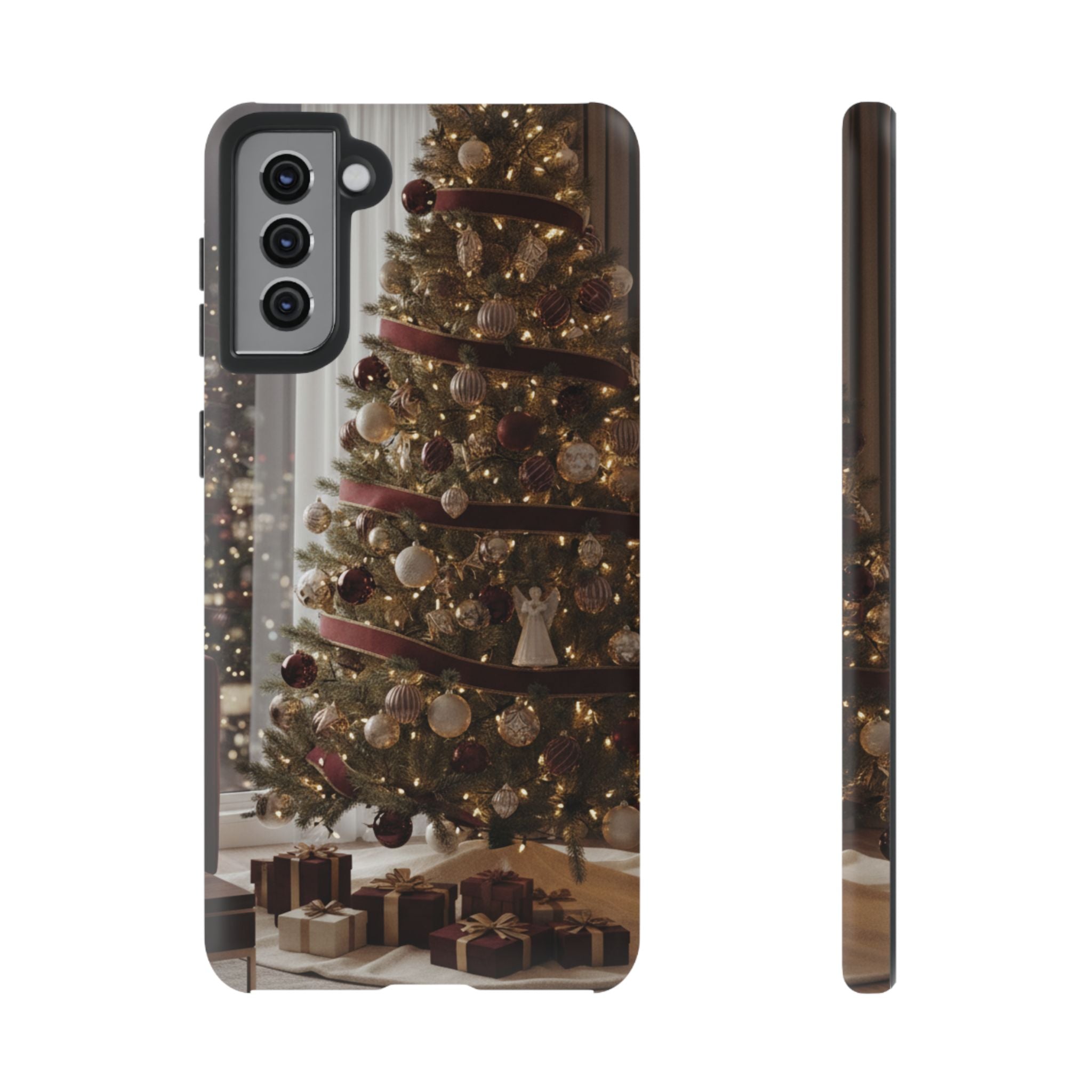 Enchanted Noel - Christmas Tree Glow Phone Case Samsung Galaxy S21 Plus Matte
