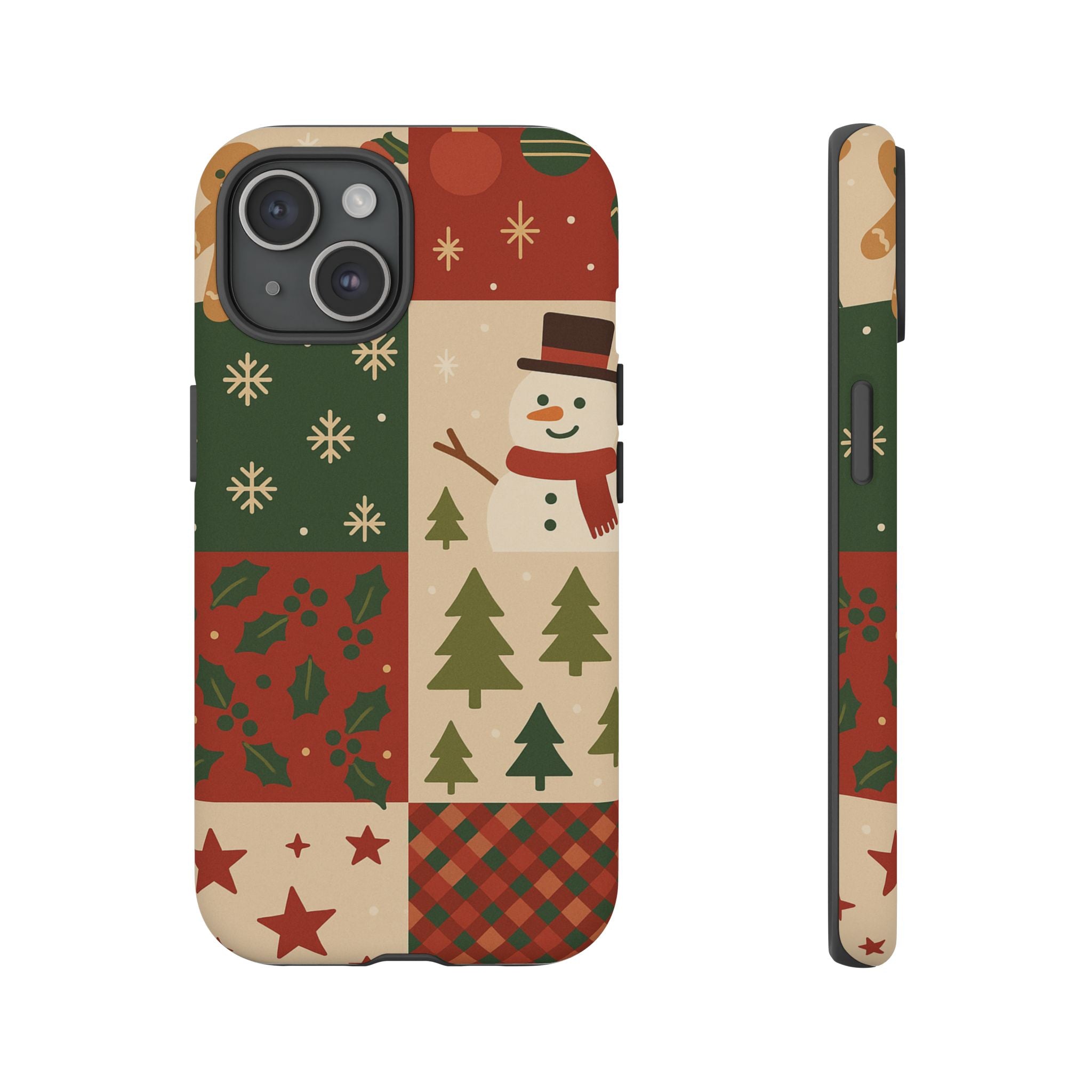 Festive Phone Case - Holiday Cheer, Christmas Gift, Winter Decor, Cute Cell Phone Cover, Seasonal Accessory, Unique Present iPhone 15 Matte