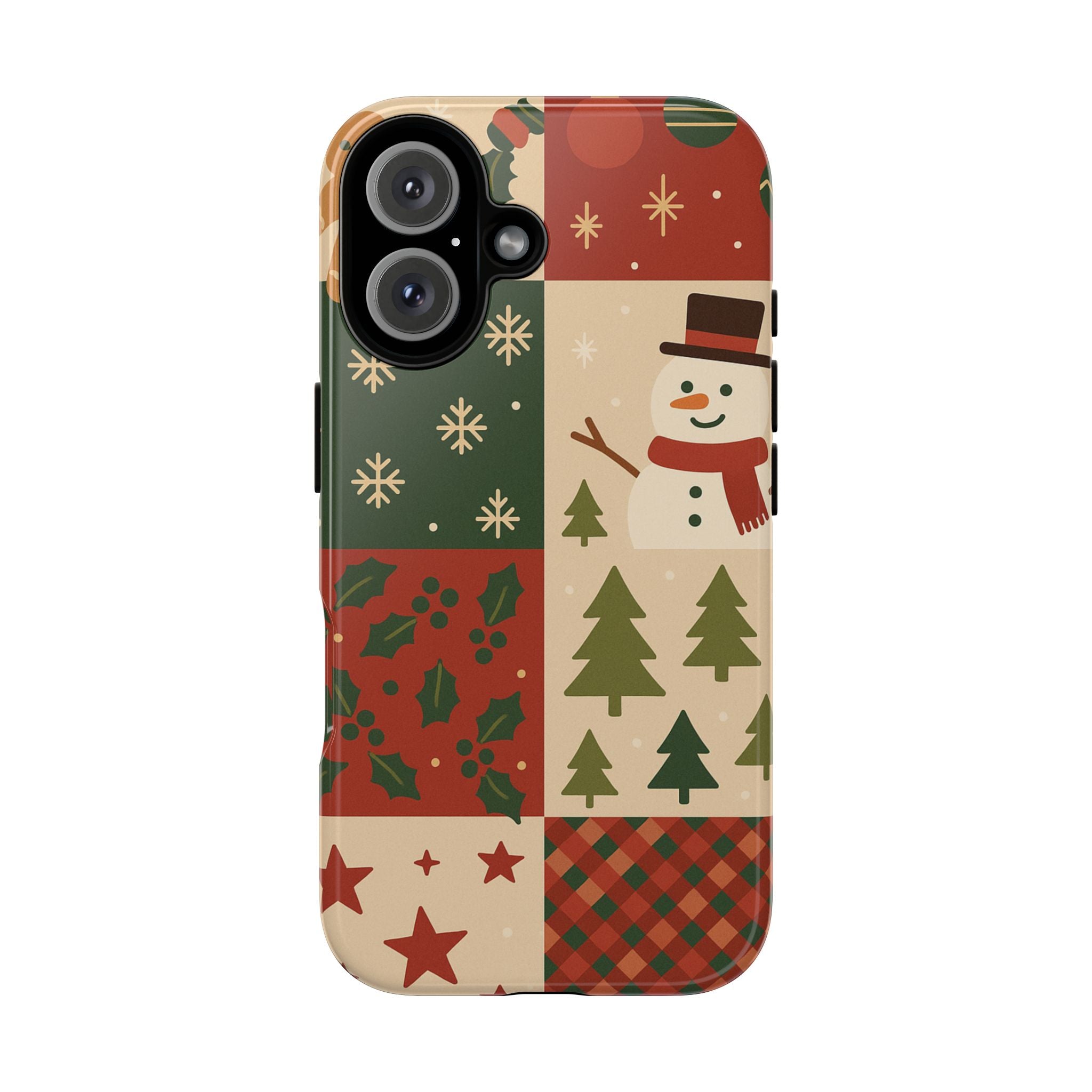 Festive Phone Case - Holiday Cheer, Christmas Gift, Winter Decor, Cute Cell Phone Cover, Seasonal Accessory, Unique Present iPhone 16 Glossy