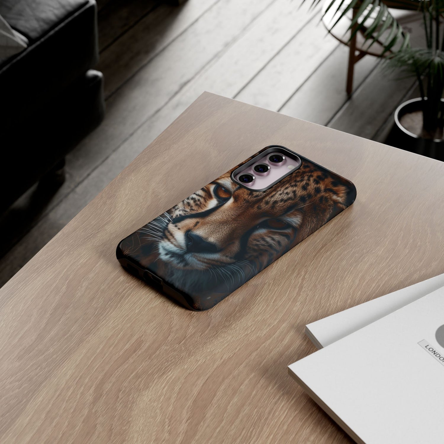 Spirit of the Wild - Cheetah Gaze Phone Case