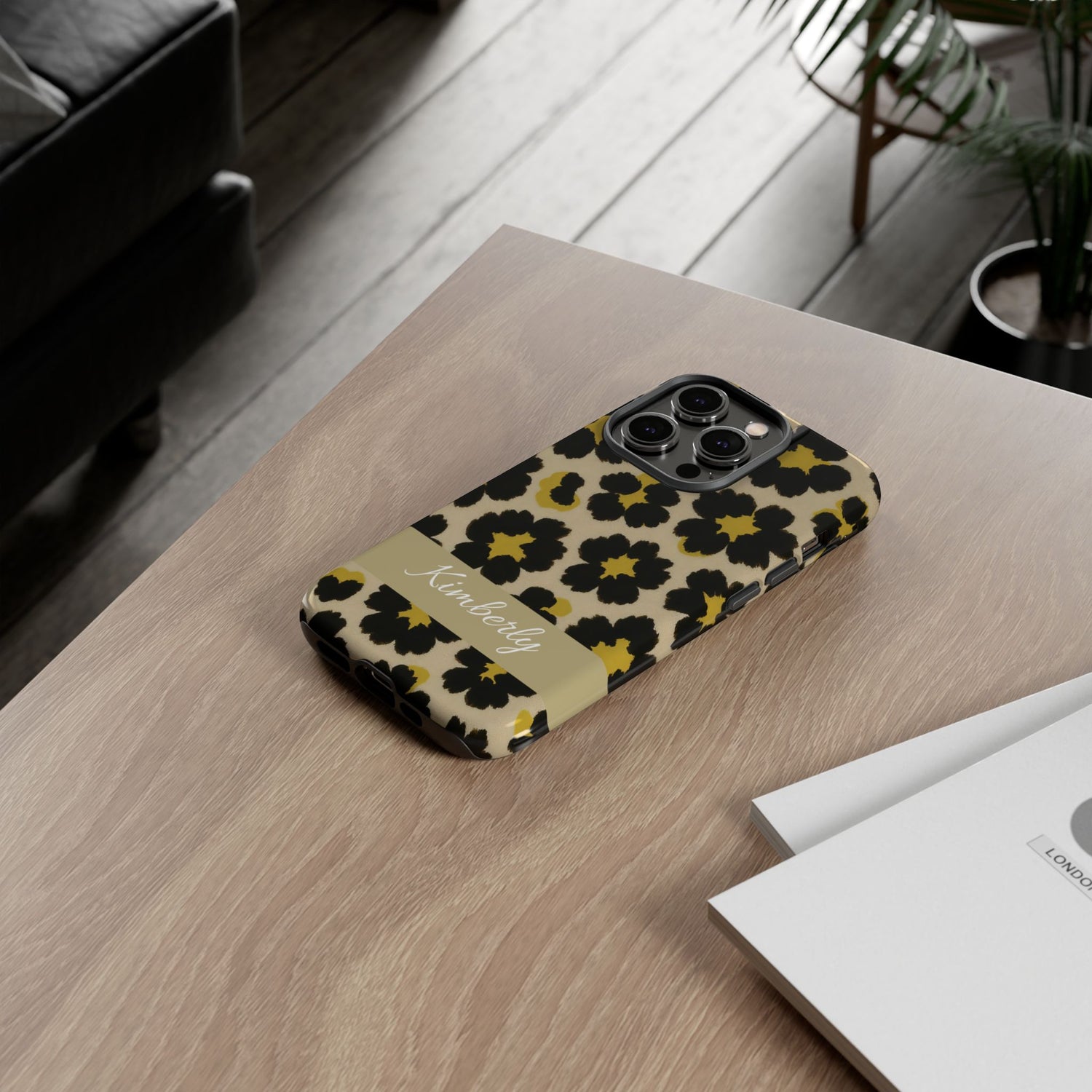 Neon Safari Bloom Phone Case - Tough Protective Cover for iPhone, Samsung & Google Pixel