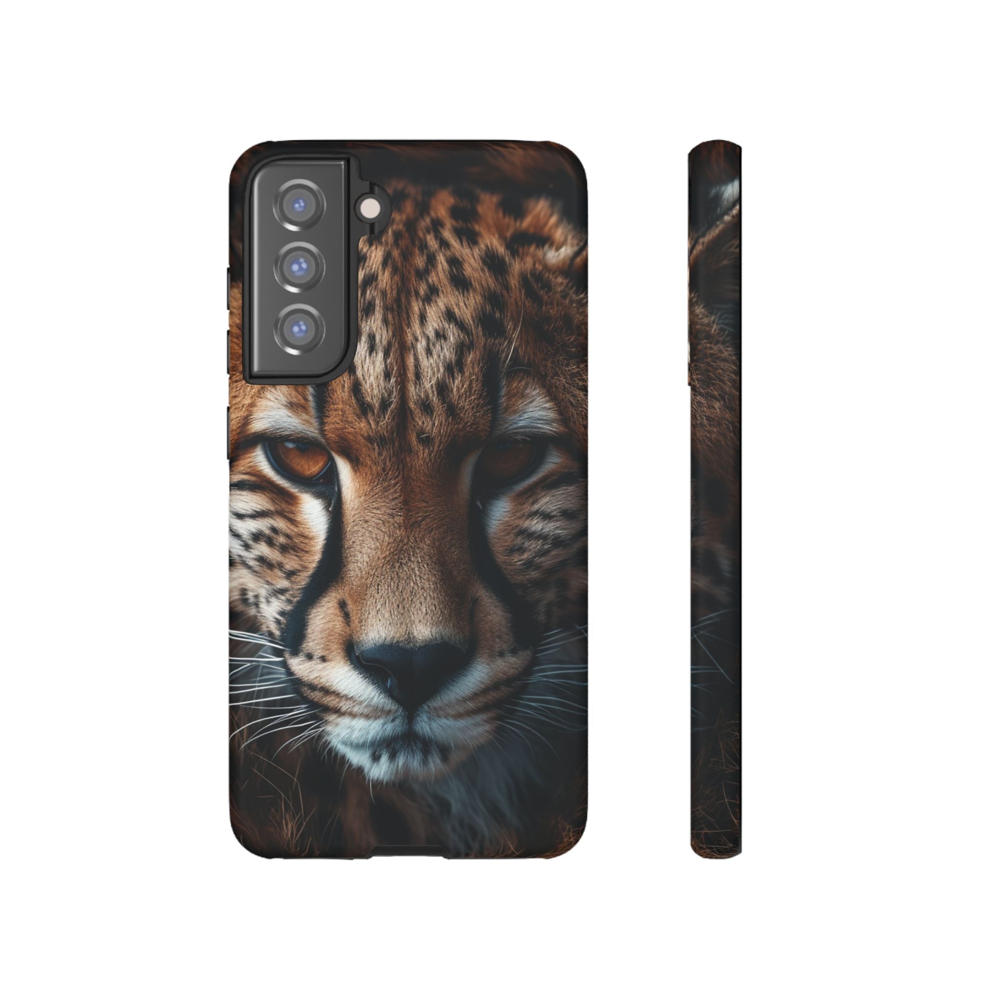 Spirit of the Wild - Cheetah Gaze Phone Case Samsung Galaxy S21 FE Matte