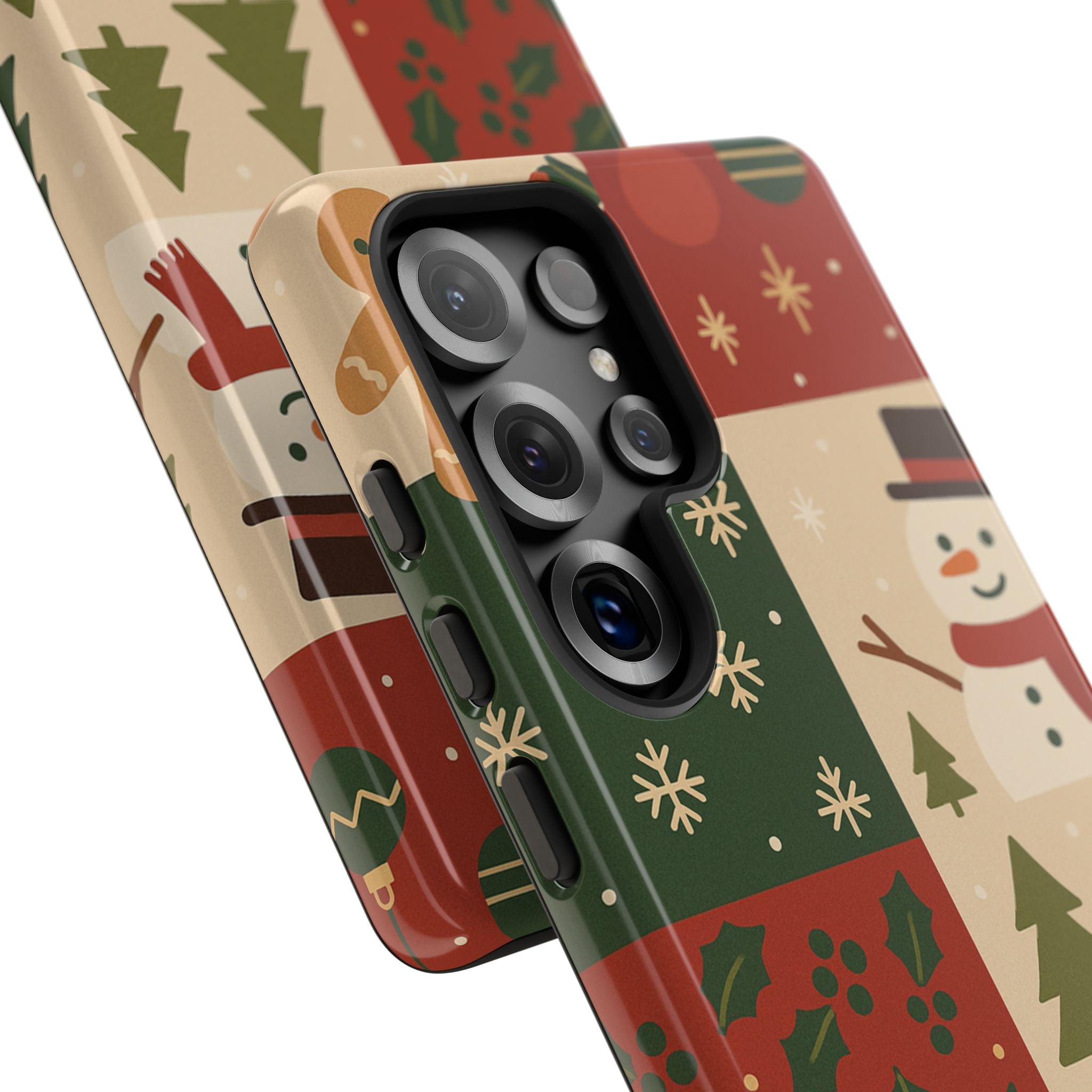 Festive Phone Case - Holiday Cheer, Christmas Gift, Winter Decor, Cute Cell Phone Cover, Seasonal Accessory, Unique Present