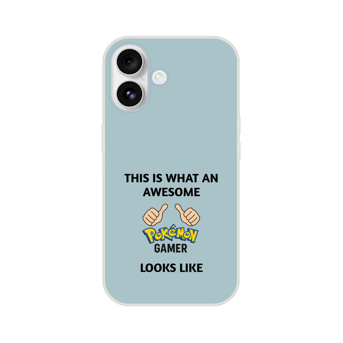 Awesome Pokémon Gamer iPhone Case - Cute & Funny Flexi Case iPhone 16