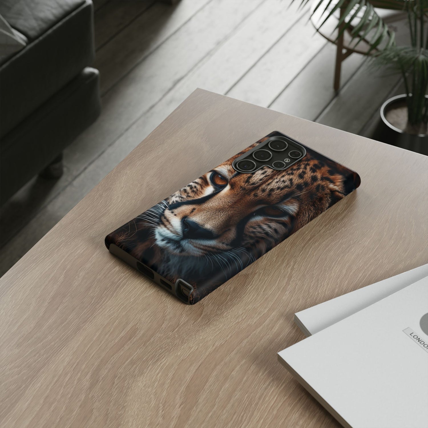 Spirit of the Wild - Cheetah Gaze Phone Case