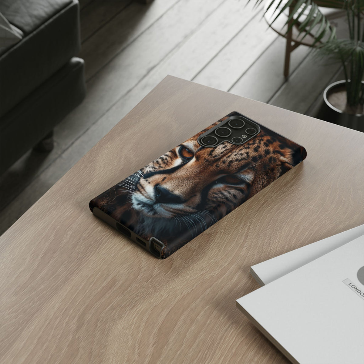 Spirit of the Wild - Cheetah Gaze Phone Case