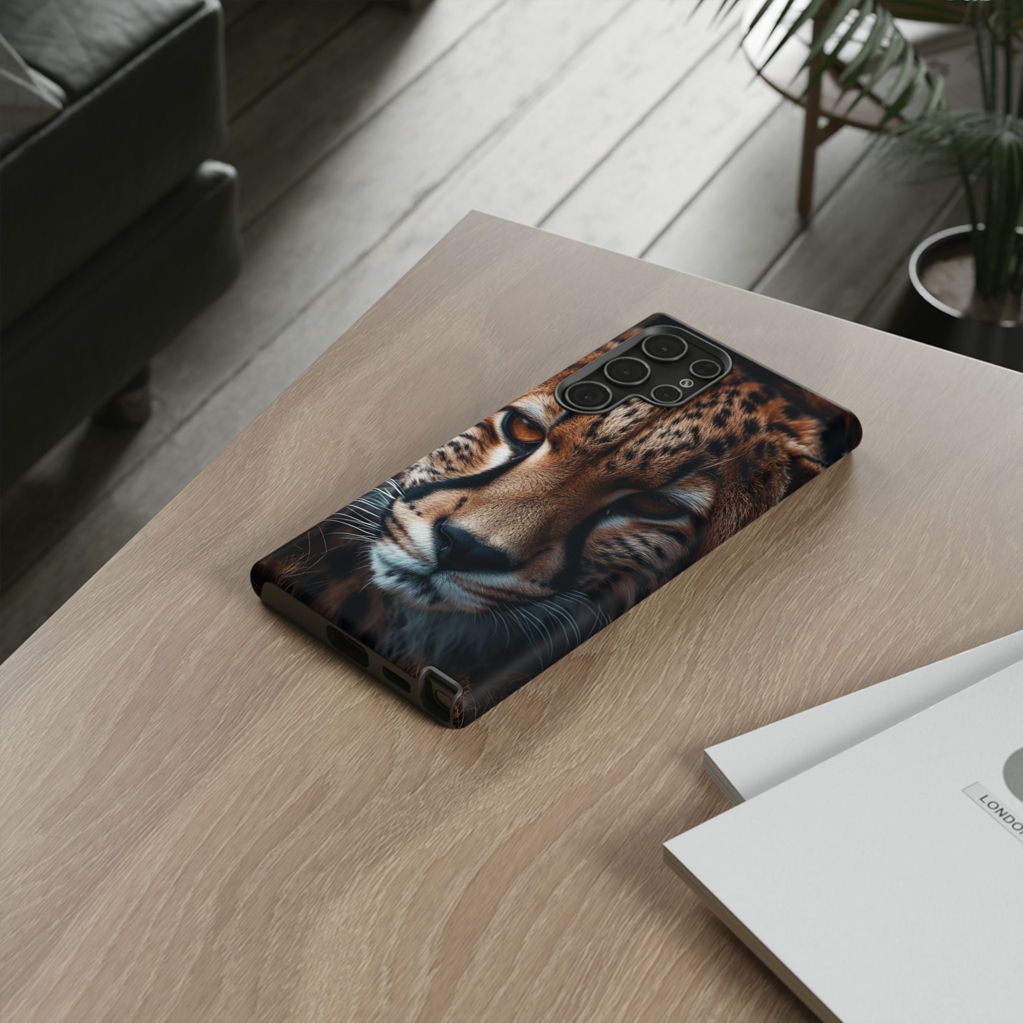 Spirit of the Wild - Cheetah Gaze Phone Case