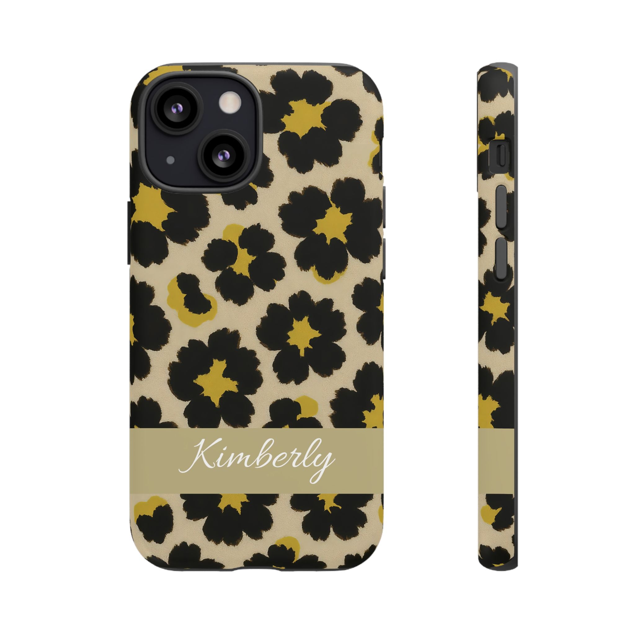 Neon Safari Bloom Phone Case - Tough Protective Cover for iPhone, Samsung & Google Pixel iPhone 13 Mini Matte