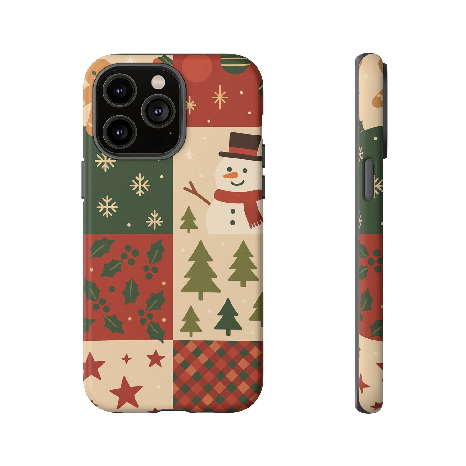 Festive Phone Case - Holiday Cheer, Christmas Gift, Winter Decor, Cute Cell Phone Cover, Seasonal Accessory, Unique Present iPhone 14 Pro Max Matte