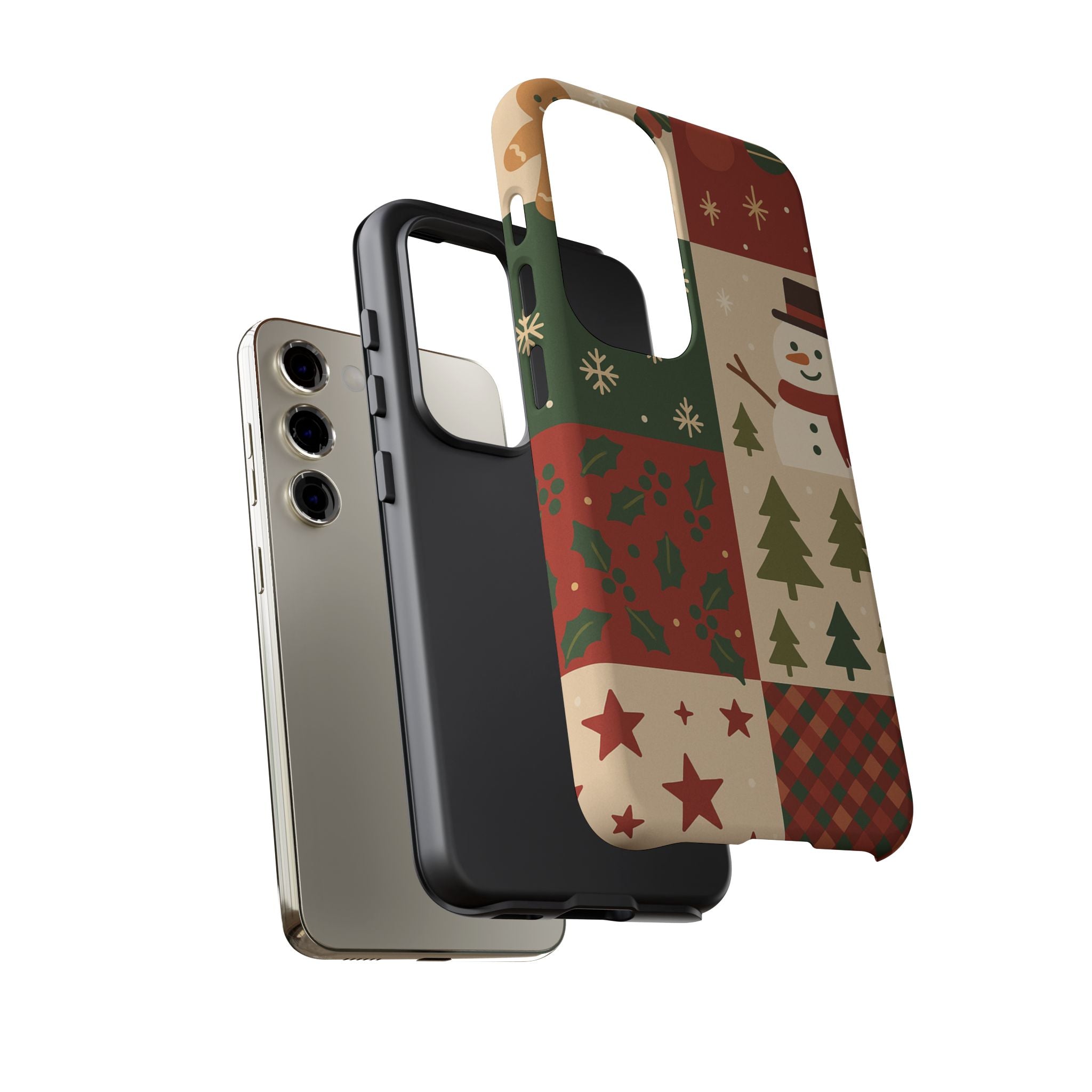 Festive Phone Case - Holiday Cheer, Christmas Gift, Winter Decor, Cute Cell Phone Cover, Seasonal Accessory, Unique Present