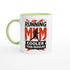 Running Mum Mug - Cooler than Regular - 11oz Ceramic Coffee Cup for Moms Ceramic Green
