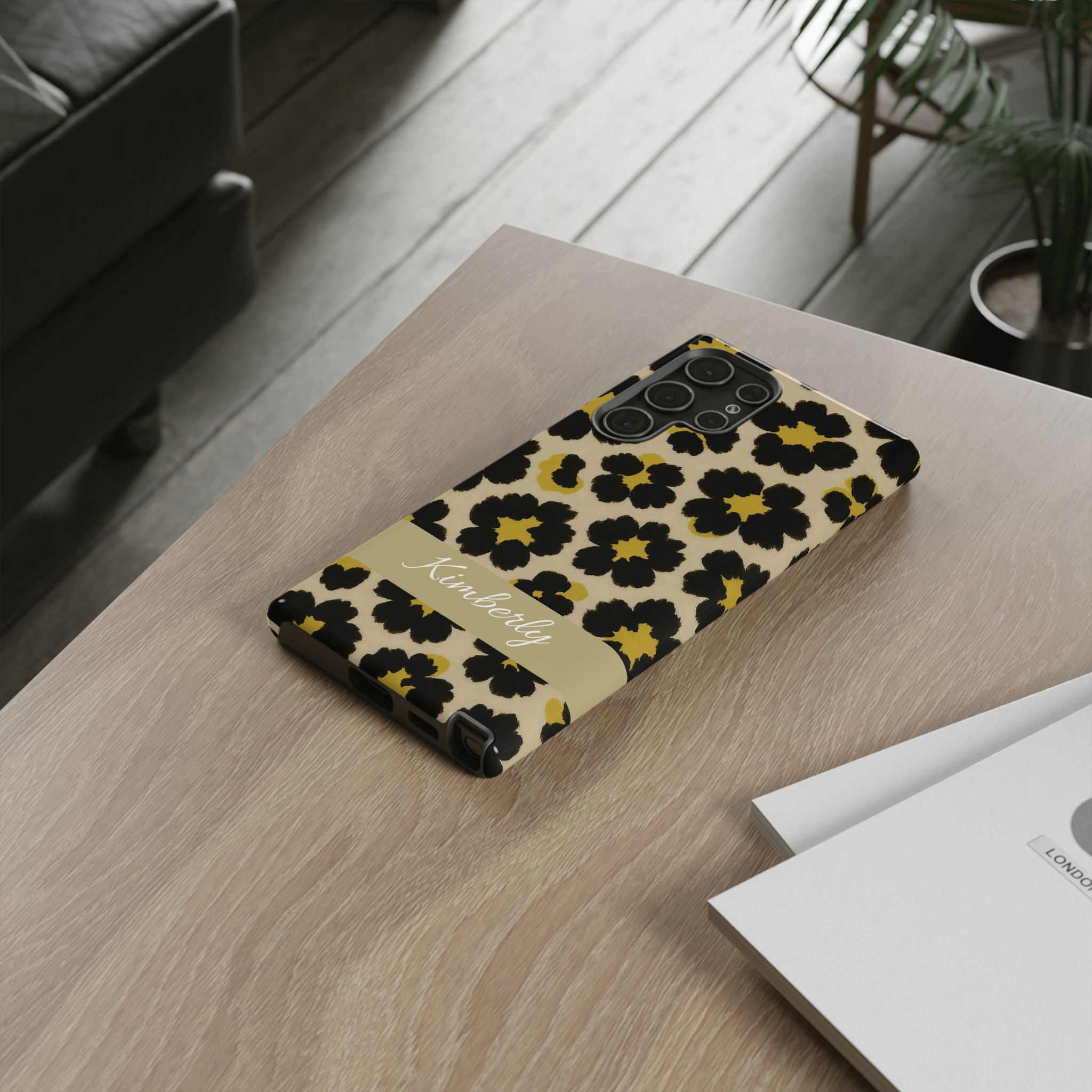 Neon Safari Bloom Phone Case - Tough Protective Cover for iPhone, Samsung & Google Pixel
