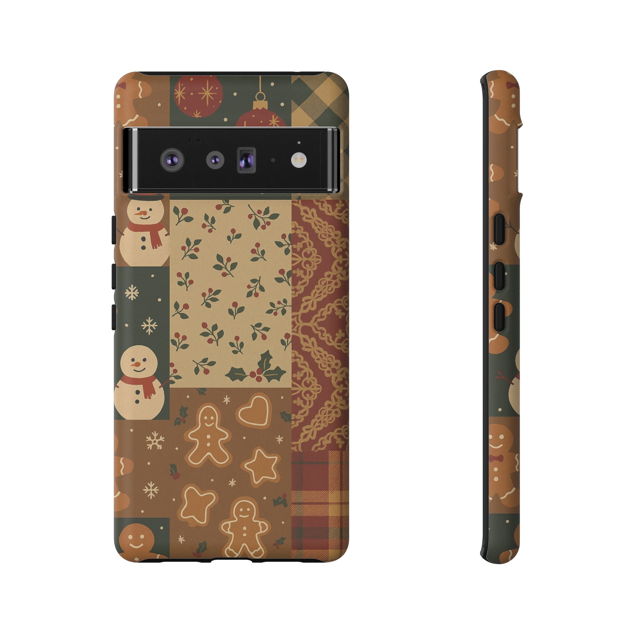 Cute Christmas Phone Case for this Festive Season - Tough Design Google Pixel 6 Pro Matte