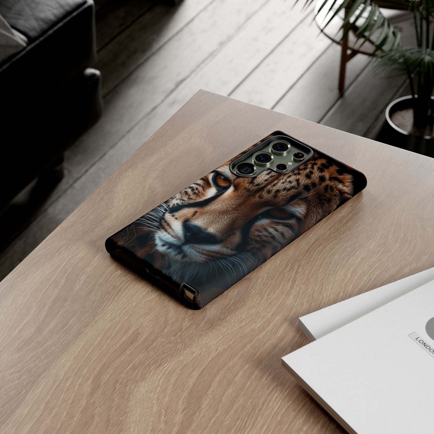 Spirit of the Wild - Cheetah Gaze Phone Case