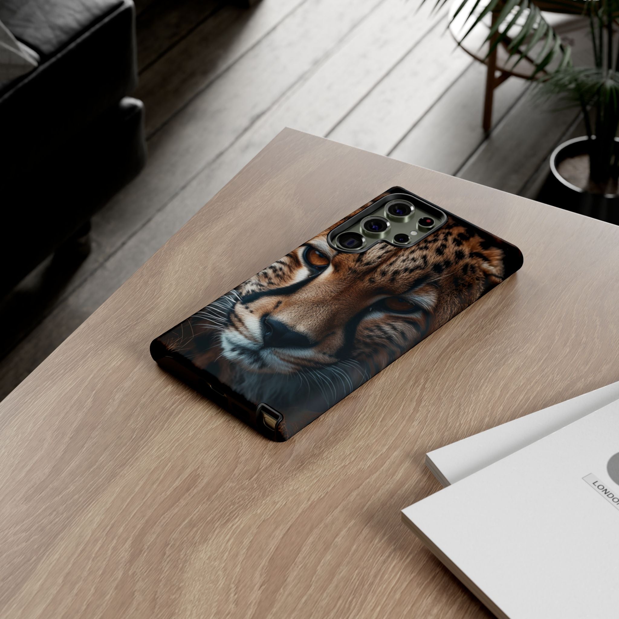 Spirit of the Wild - Cheetah Gaze Phone Case