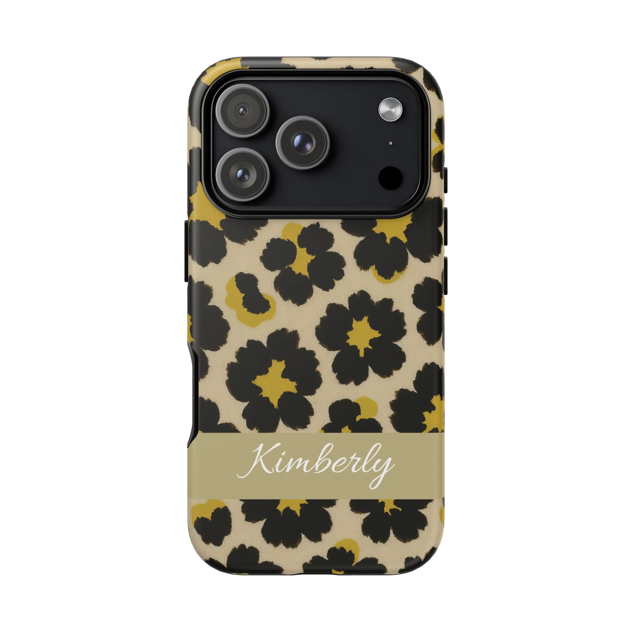 Neon Safari Bloom Phone Case - Tough Protective Cover for iPhone, Samsung & Google Pixel iPhone 17 Pro Matte