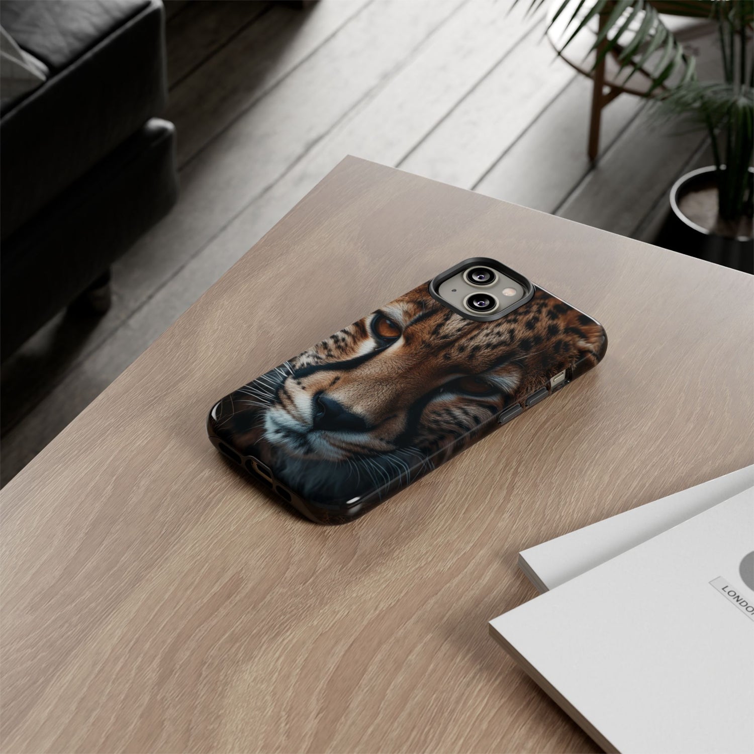 Spirit of the Wild - Cheetah Gaze Phone Case
