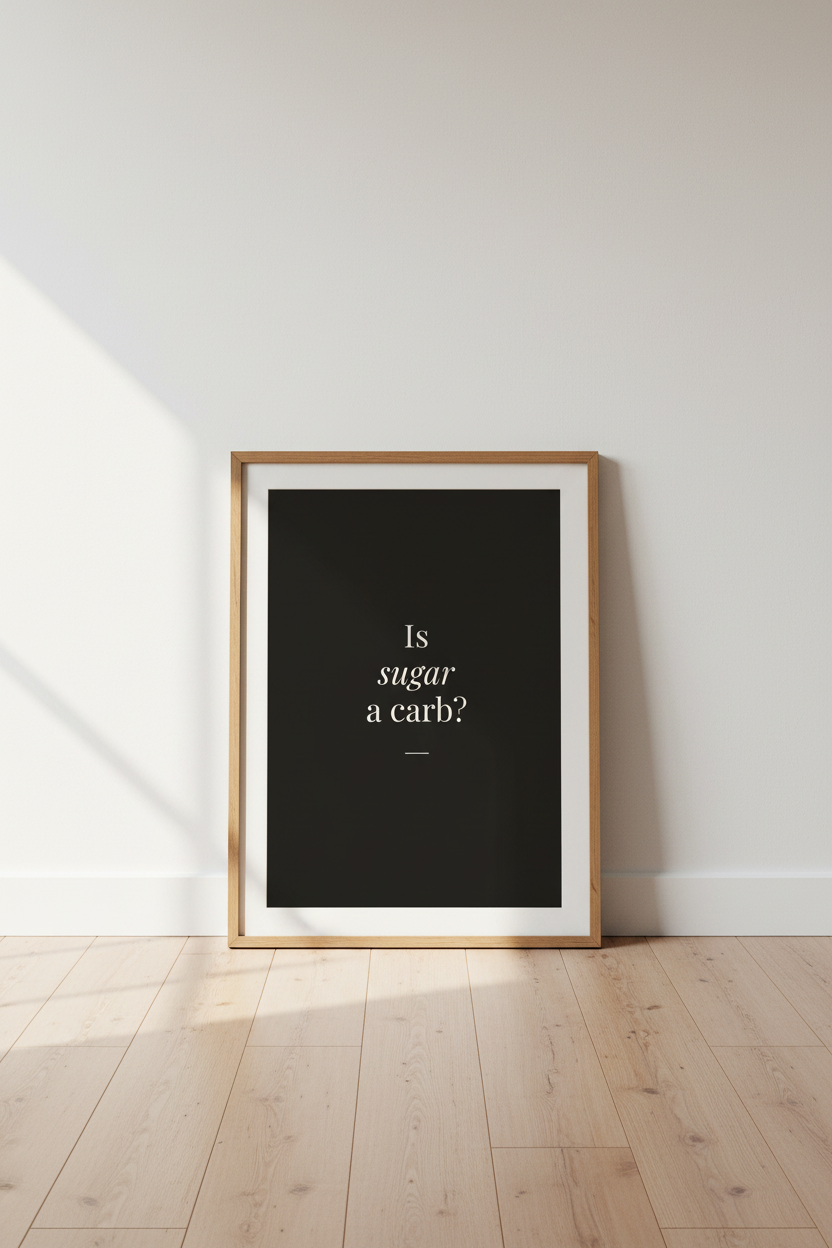 Funny Movie Quote Wall Art Print | Black Minimalist Poster | Kitchen Dorm Decor