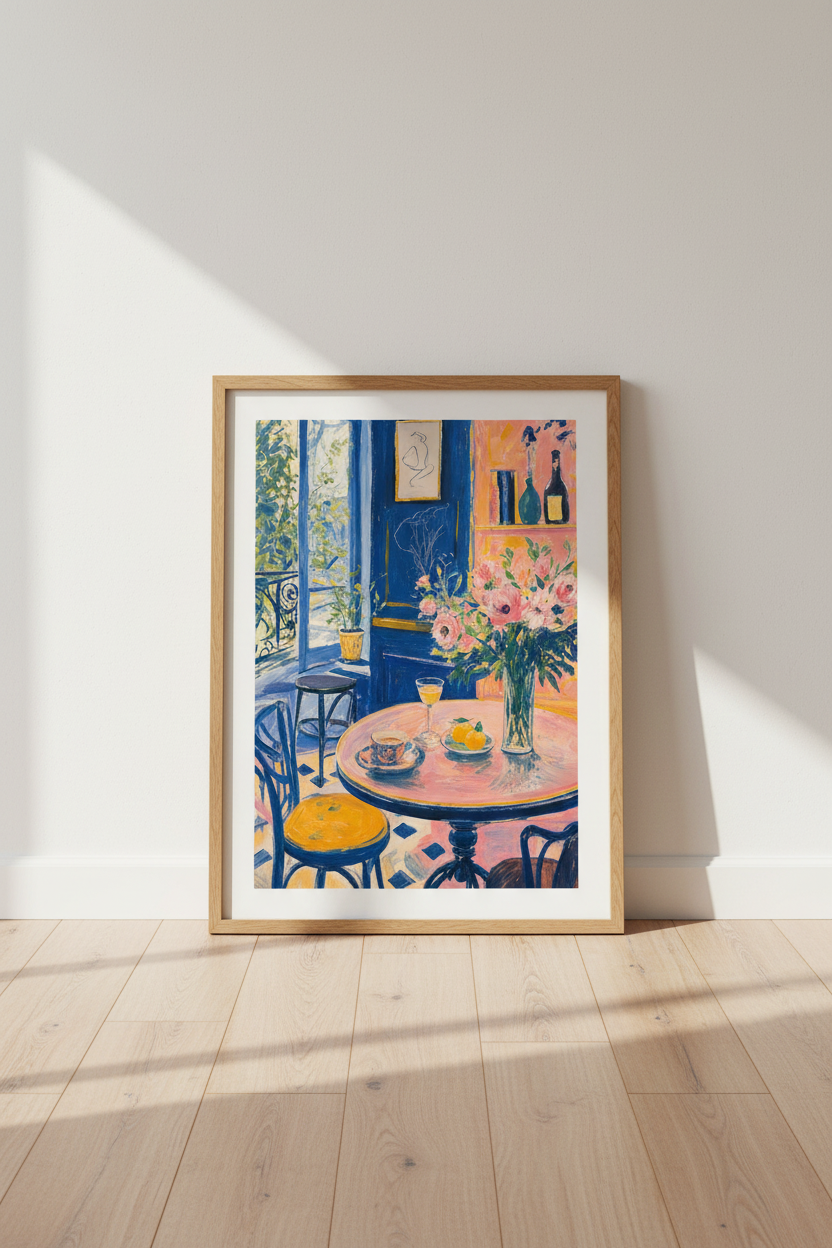 French Bar Art, Kitchen and Dining Decor