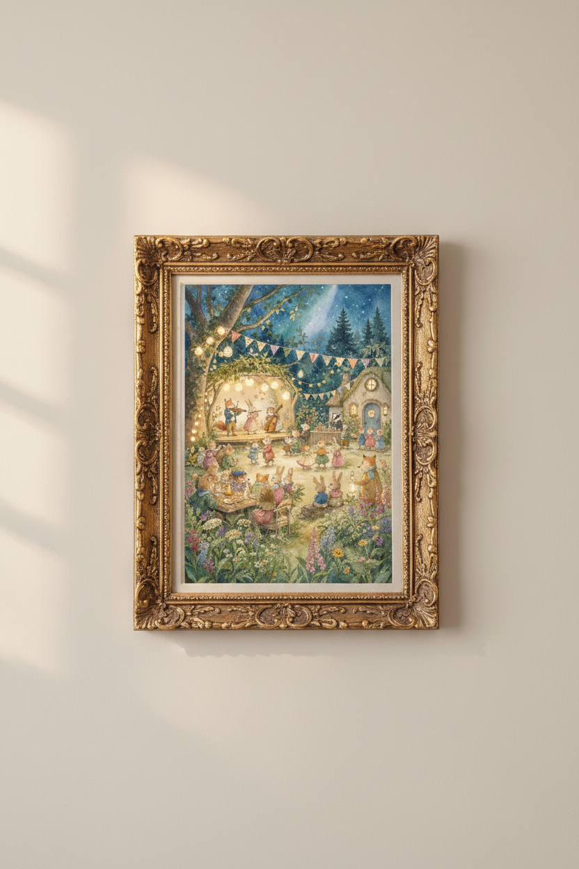 Whimsical Wall Art Print | Living Room Decor | Dream Poster