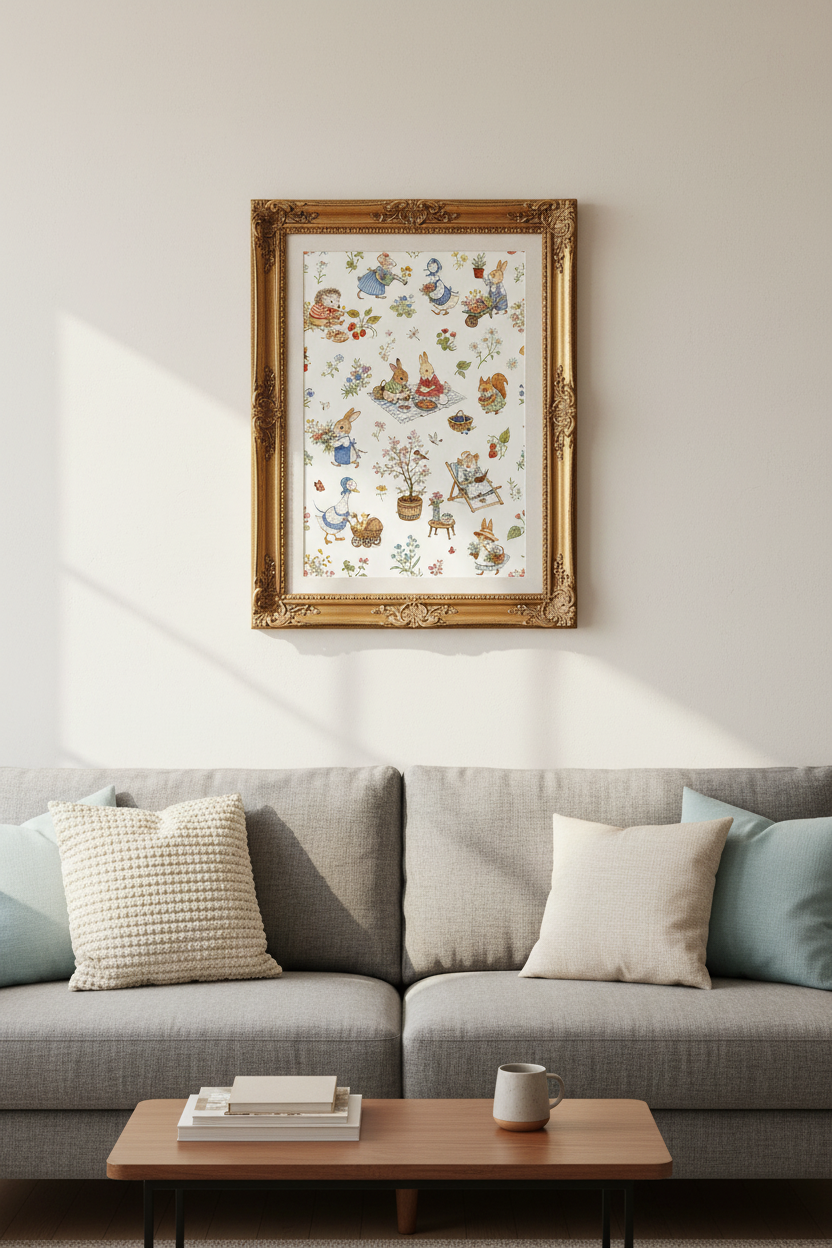 Woodland animals | Watercolor pastels, nursery decor