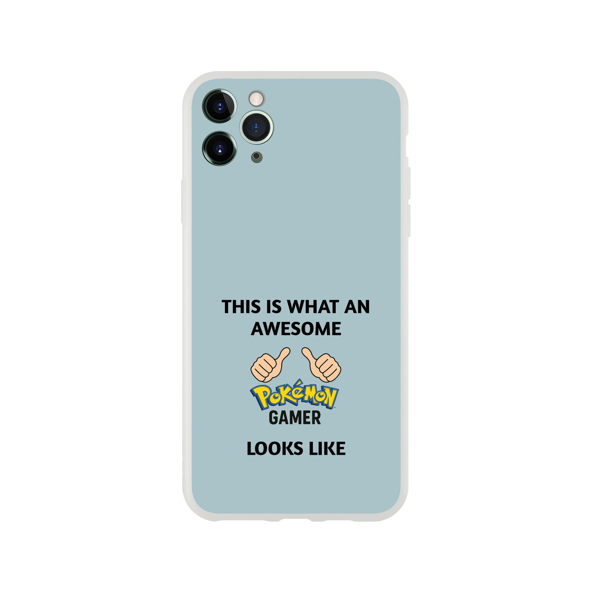 Awesome Pokémon Gamer iPhone Case - Cute & Funny Flexi Case iPhone 11 Pro Max
