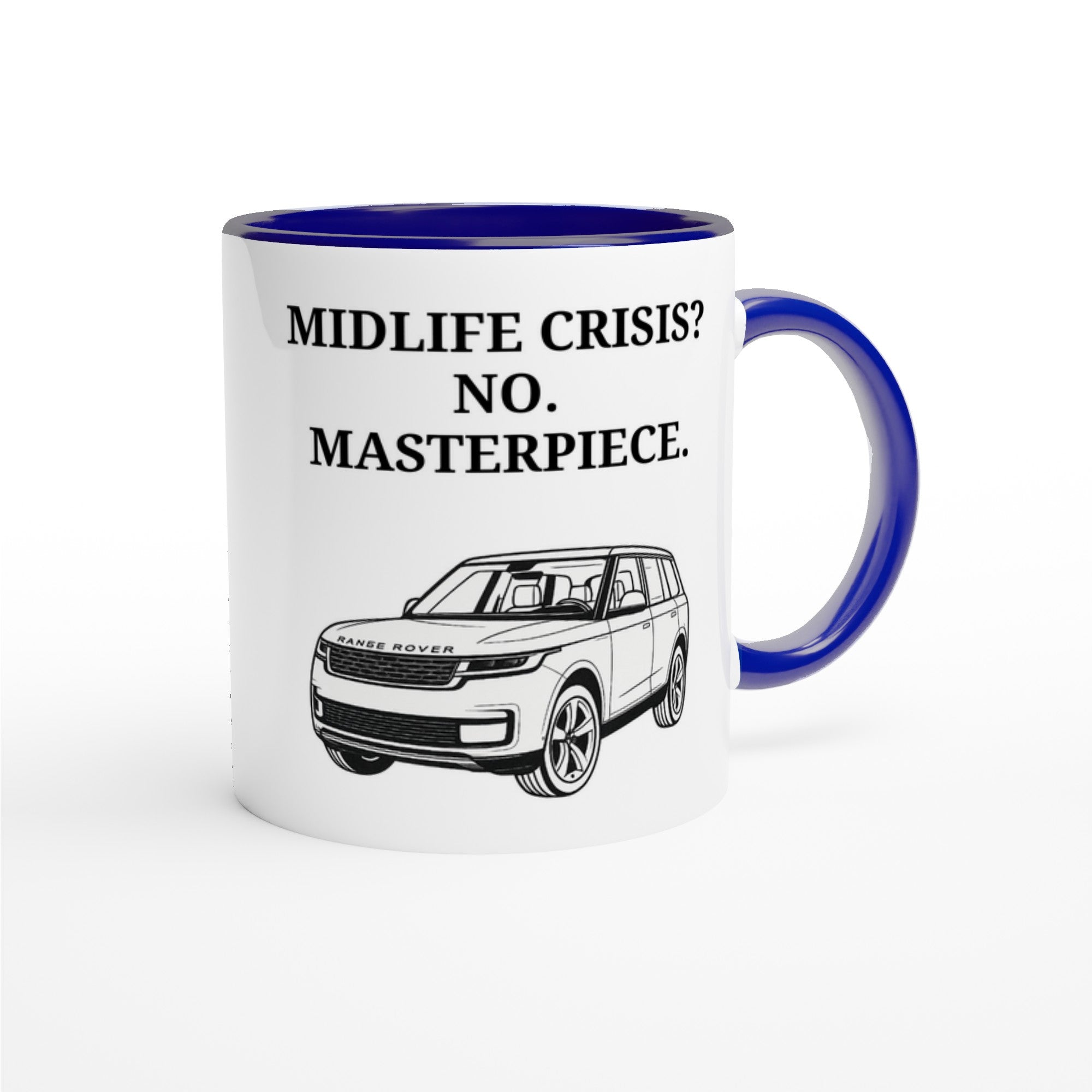 Funny Range Rover Mug – 11oz Luxury Car Driver Gift, Bold Statement Coffee Cup, Land Rover, Range Rover Gen 3 Lover Gift for Him or Her