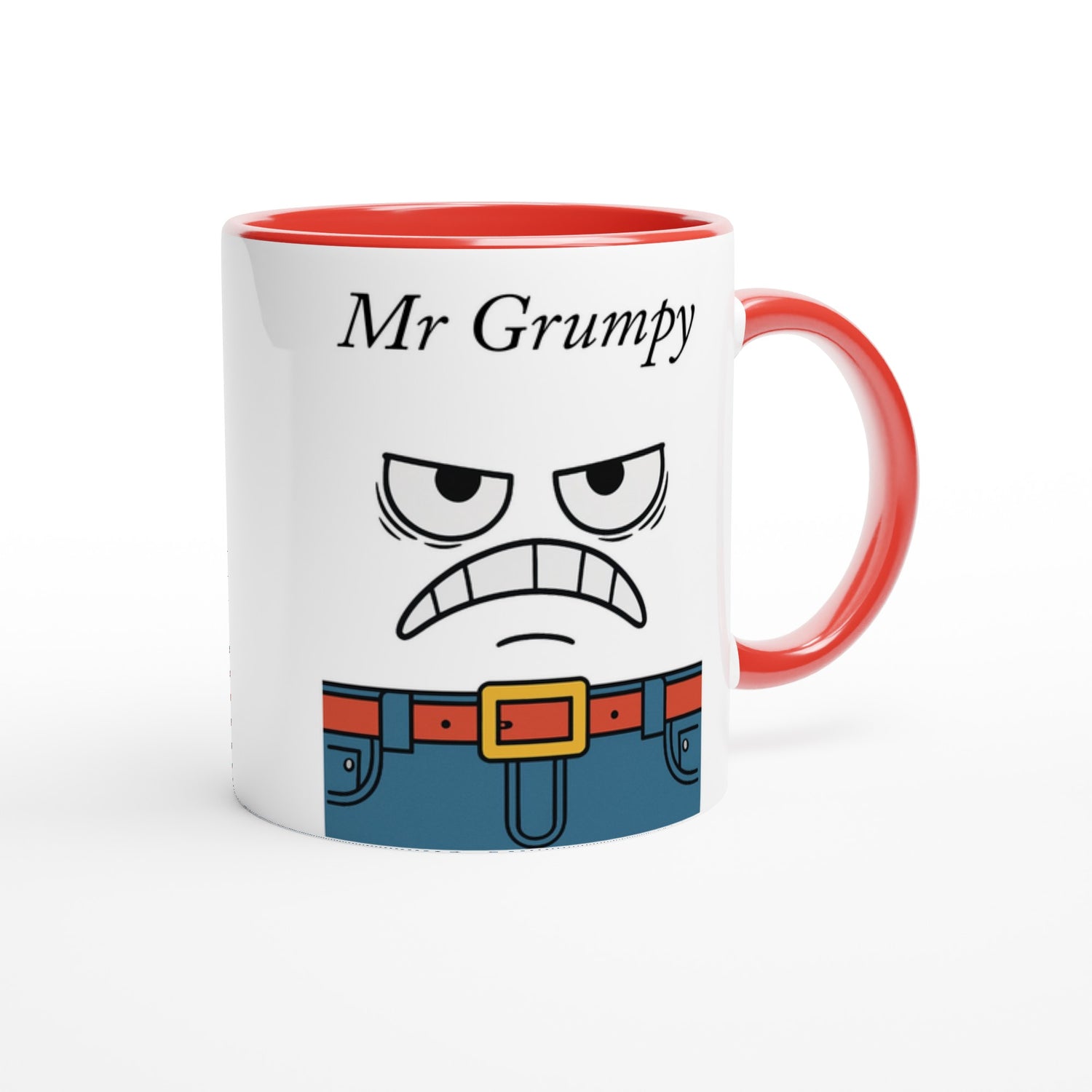 Mr Grumpy Mug – Funny Ceramic Coffee Cup – Gift for Coffee Lovers – Dishwasher & Microwave Safe