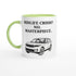Funny Range Rover Mug – 11oz Luxury Car Driver Gift, Bold Statement Coffee Cup, Land Rover, Range Rover Gen 3 Lover Gift for Him or Her Ceramic Green