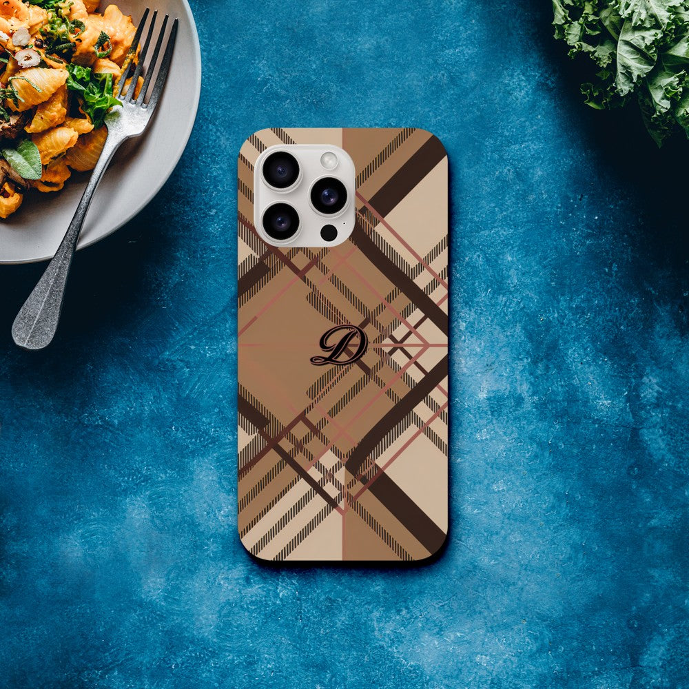 Luxury Designer Phone Case for iPhone 15 Pro, 14, 13, Samsung S23 Ultra, Geometric Pattern