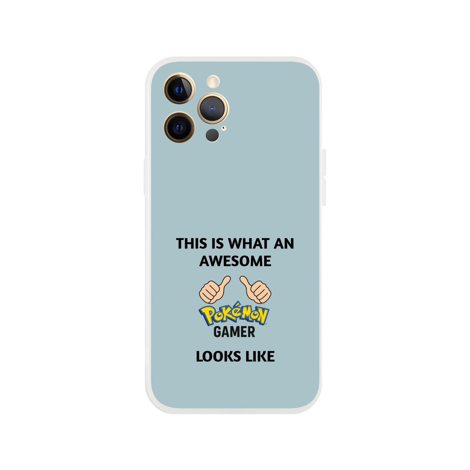 Awesome Pokémon Gamer iPhone Case - Cute & Funny Flexi Case iPhone 12 Pro Max