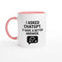 Funny ChatGPT Mug - AI Job Replacement Gift - Perfect Employee Leaving Mug Ceramic Pink