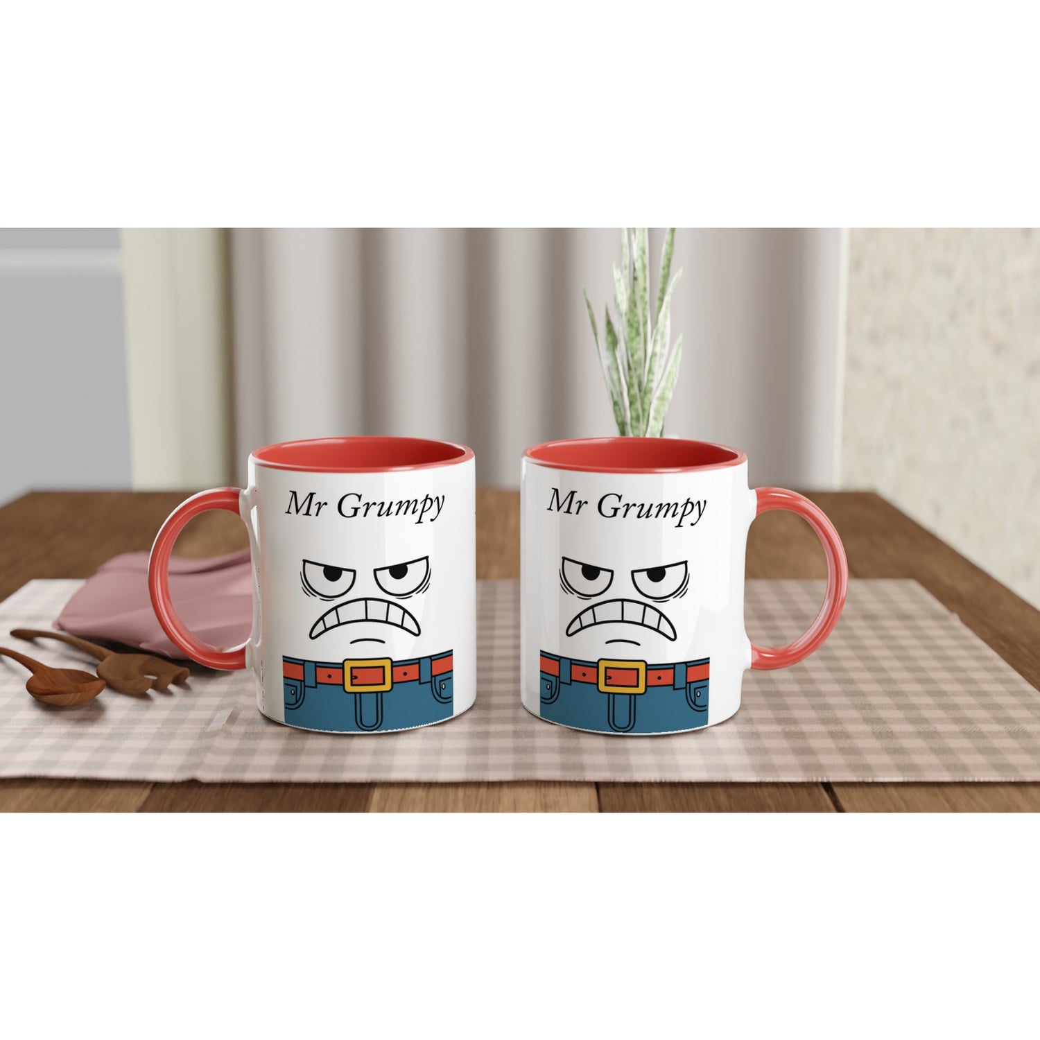 Mr Grumpy Mug – Funny Ceramic Coffee Cup – Gift for Coffee Lovers – Dishwasher & Microwave Safe