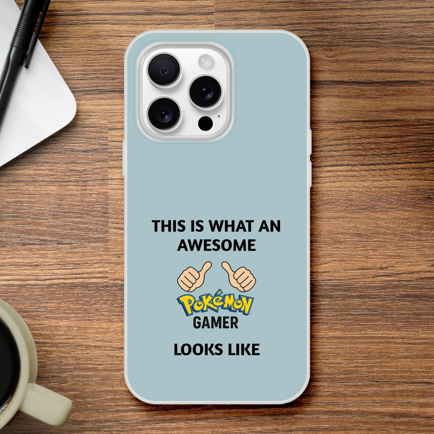 Awesome Pokémon Gamer iPhone Case - Cute & Funny Flexi Case