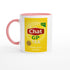 Chat GP Tea Mug - Perfect Gift for AI Lovers & ChatGPT Fans - 11oz Ceramic Coffee Cup Ceramic Pink