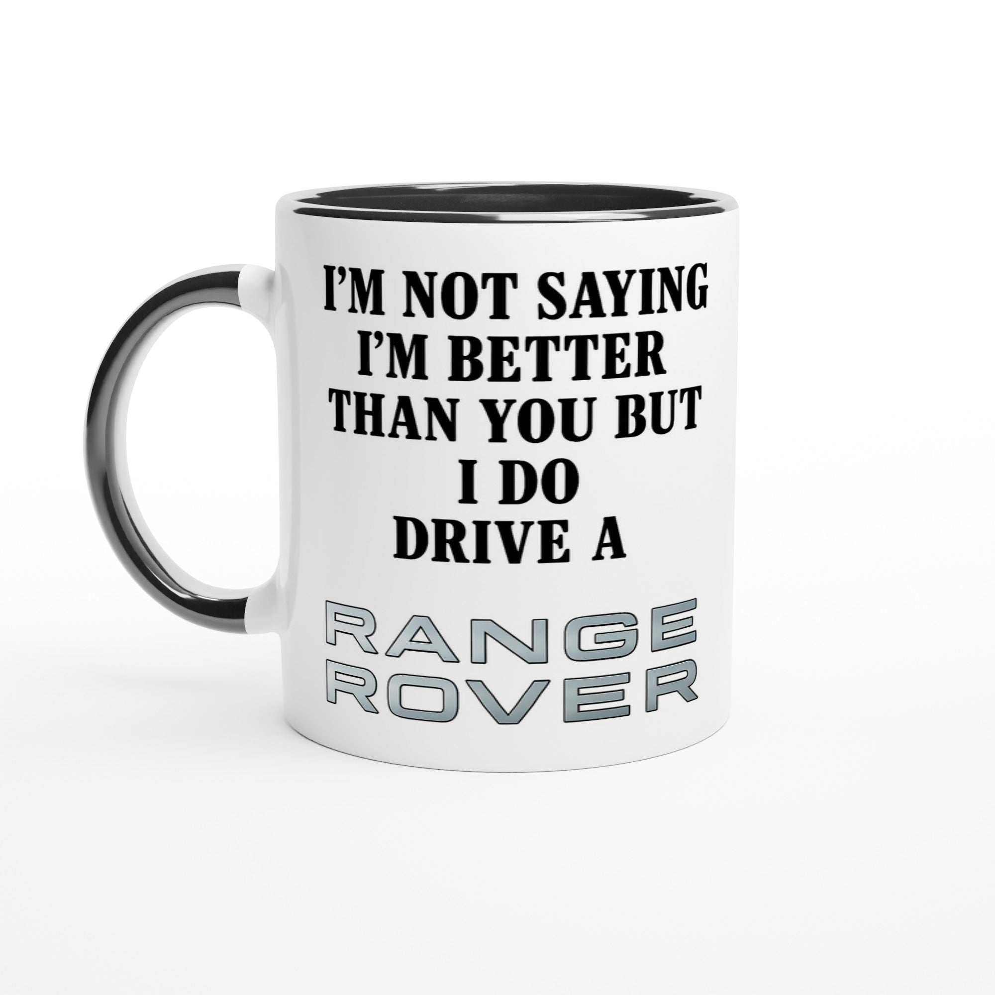 Personalized Range Rover Mug - 11oz Ceramic Coffee Lover Gift - Multiple Colors Available