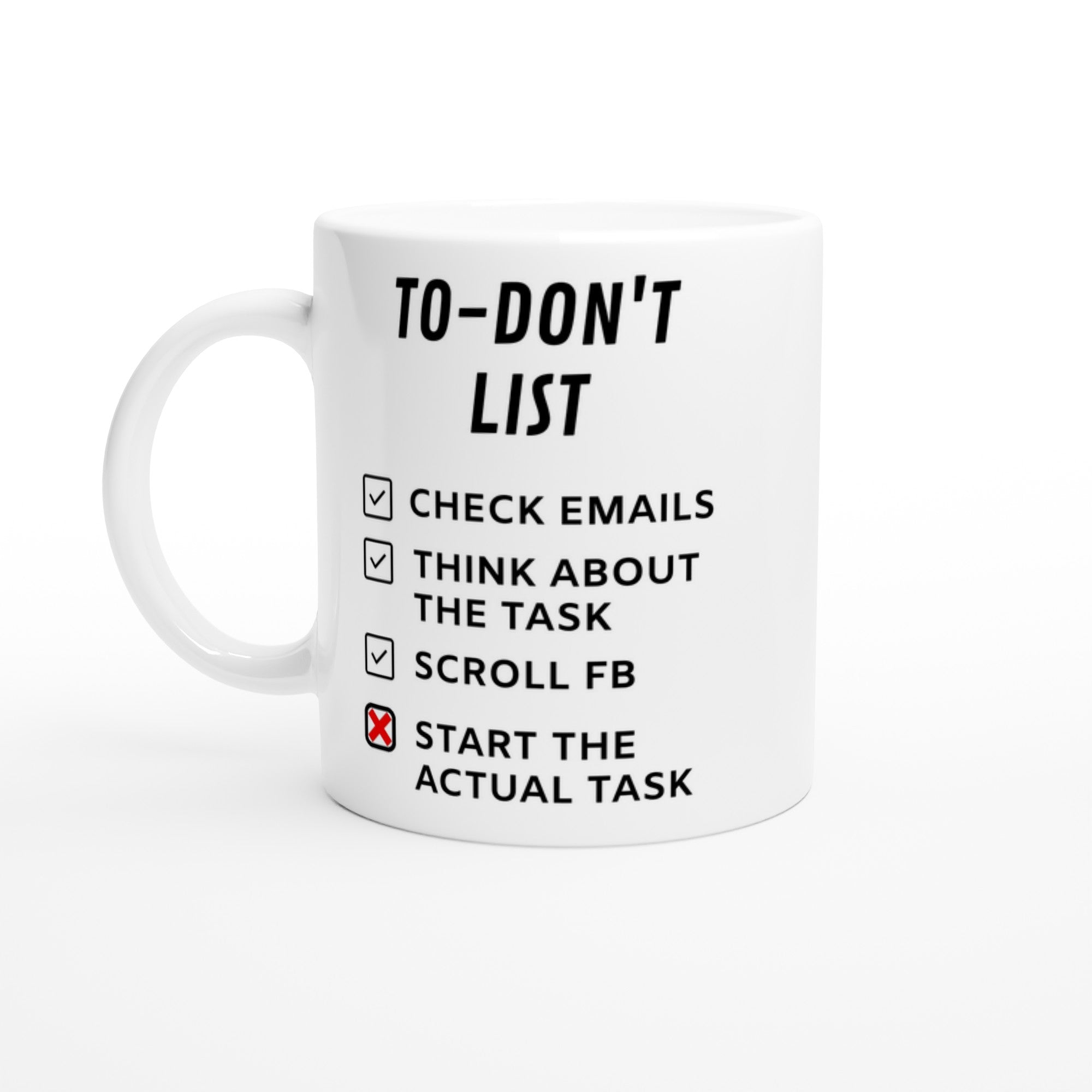 Procrastinator Mug - TO DON&