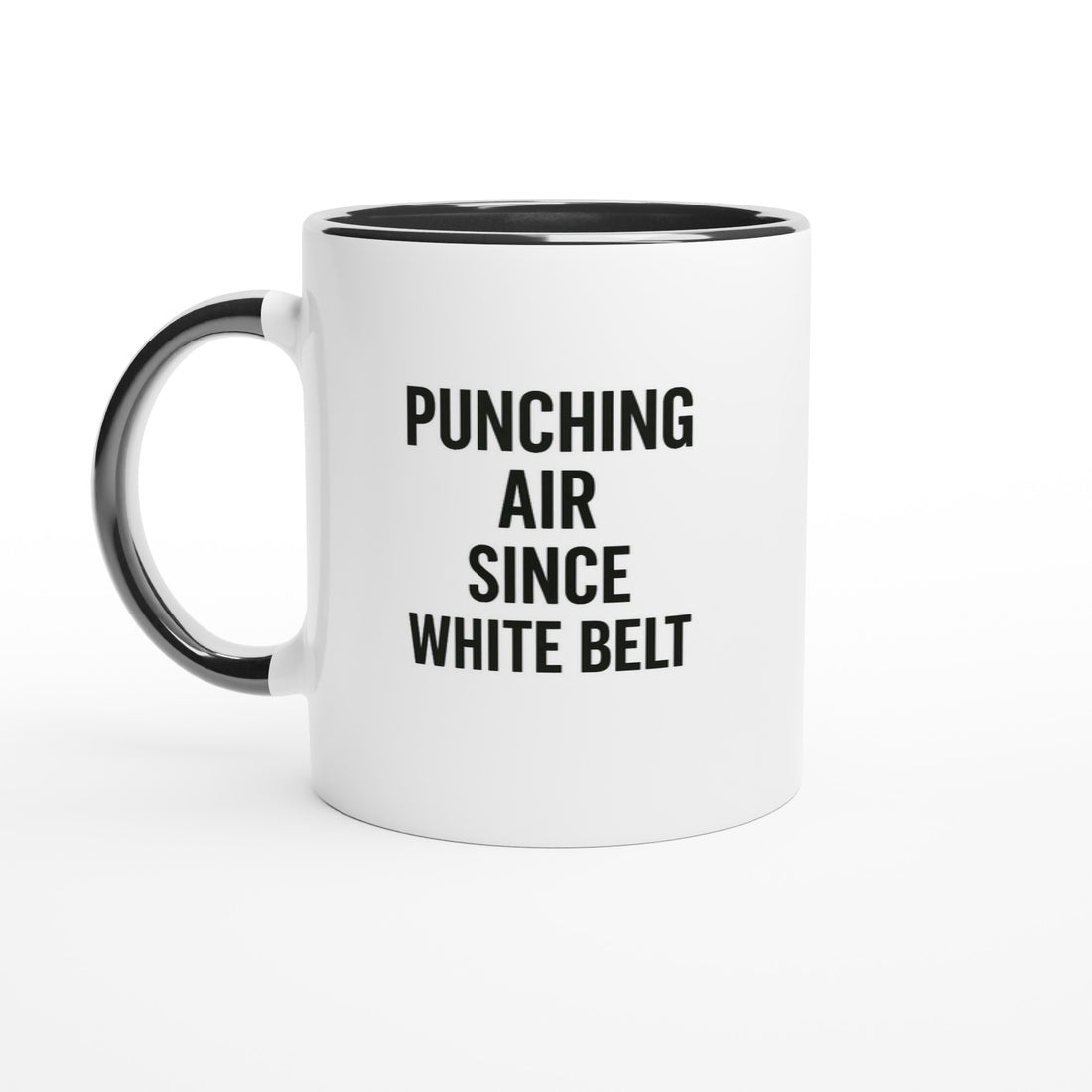 Punching Air Since White Belt - Funny Karate Mug for Students &amp; Sensei Gift