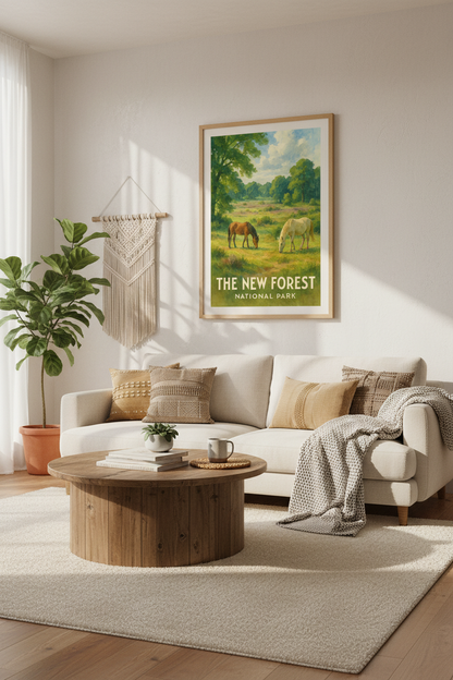 Emerald Canopy – New Forest National Park Art Print