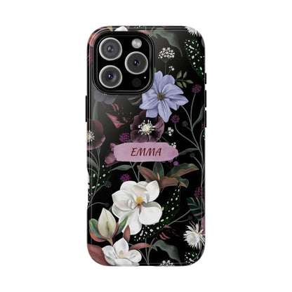 Phone Cases, Personalised Floral Pattern Ultra Plus Pro Cover, iPhone 16, 15, 14, 13+, Samsung Galaxy S23, S22, Custom Case
