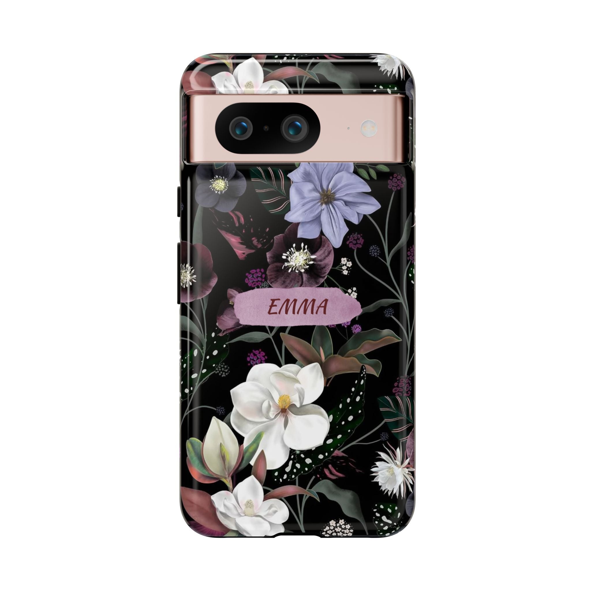 Phone Cases, Personalised Floral Pattern Ultra Plus Pro Cover, iPhone 16, 15, 14, 13+, Samsung Galaxy S23, S22, Custom Case