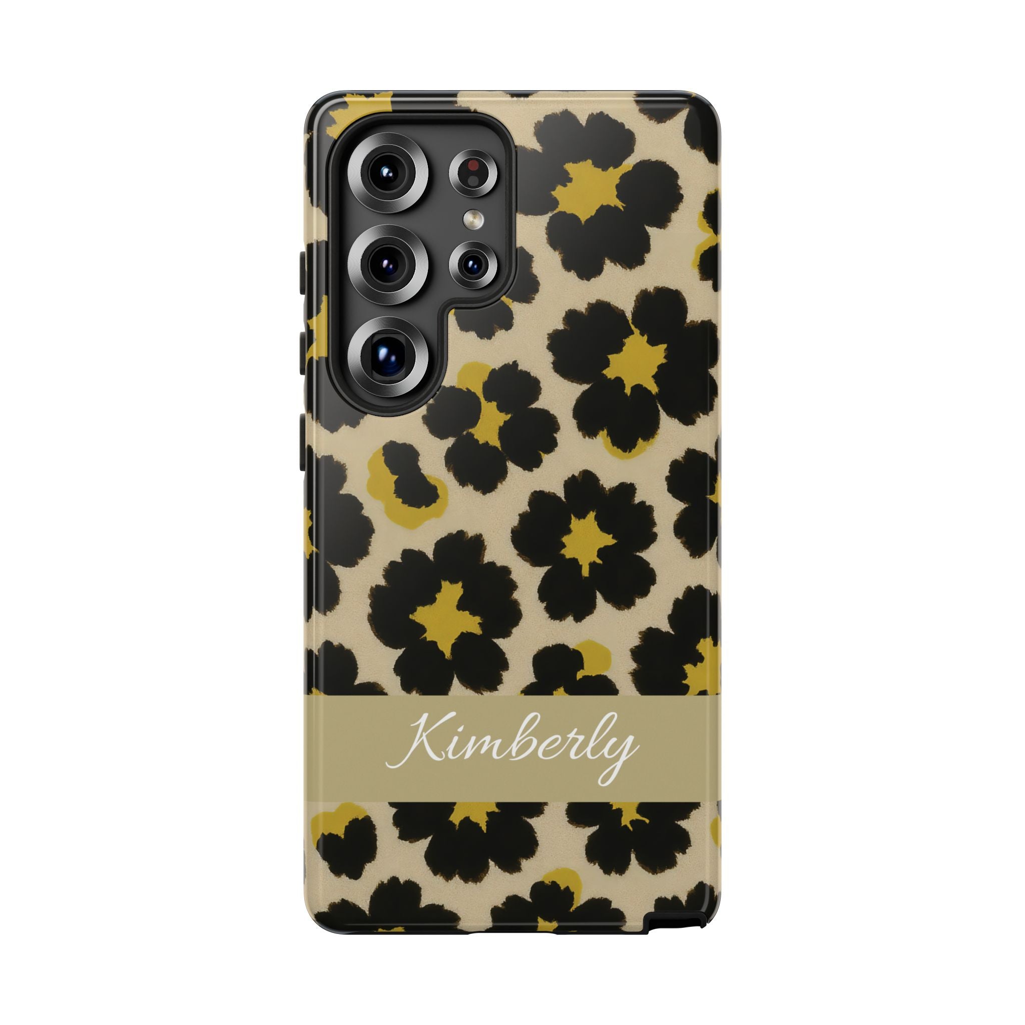 Neon Safari Bloom Phone Case - Tough Protective Cover for iPhone, Samsung &amp; Google Pixel Samsung Galaxy S25 Ultra Glossy