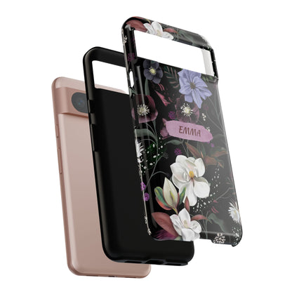 Phone Cases, Personalised Floral Pattern Ultra Plus Pro Cover, iPhone 16, 15, 14, 13+, Samsung Galaxy S23, S22, Custom Case