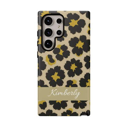 Neon Safari Bloom Phone Case - Tough Protective Cover for iPhone, Samsung &amp; Google Pixel Samsung Galaxy S24 Ultra Matte