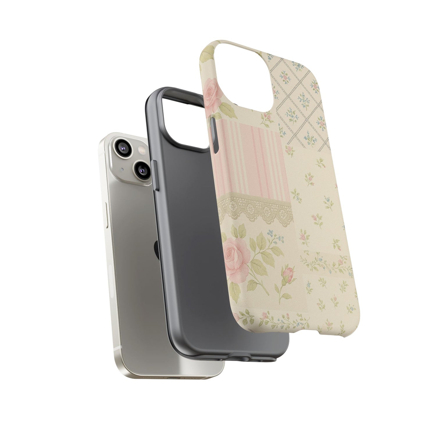Floral Phone Case, Floral Tough Case, Protective Phone Case, Flower Case, Tough Phone Cover, Floral Tech Accessory