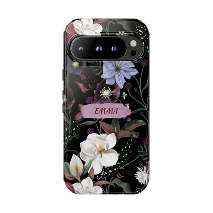 Phone Cases, Personalised Floral Pattern Ultra Plus Pro Cover, iPhone 16, 15, 14, 13+, Samsung Galaxy S23, S22, Custom Case