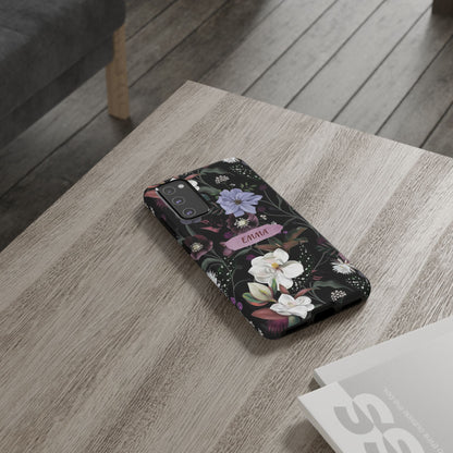 Phone Cases, Personalised Floral Pattern Ultra Plus Pro Cover, iPhone 16, 15, 14, 13+, Samsung Galaxy S23, S22, Custom Case
