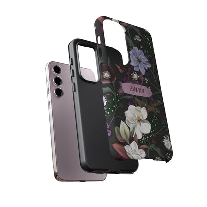 Phone Cases, Personalised Floral Pattern Ultra Plus Pro Cover, iPhone 16, 15, 14, 13+, Samsung Galaxy S23, S22, Custom Case