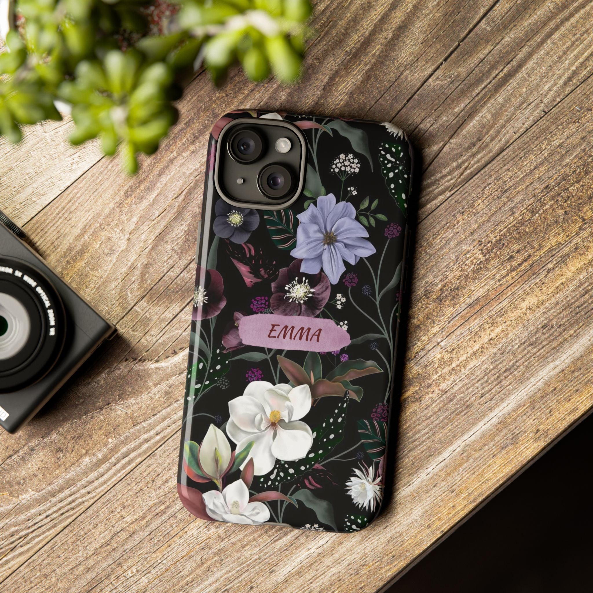 Phone Cases, Personalised Floral Pattern Ultra Plus Pro Cover, iPhone 16, 15, 14, 13+, Samsung Galaxy S23, S22, Custom Case